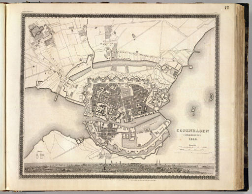Meyer's Großer Hand-Atlas
77. Copenhagen (Kiöbenhaven) (1844)