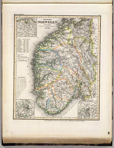 Meyer's Großer Hand-Atlas
82. Südliches Norwegen (1845)