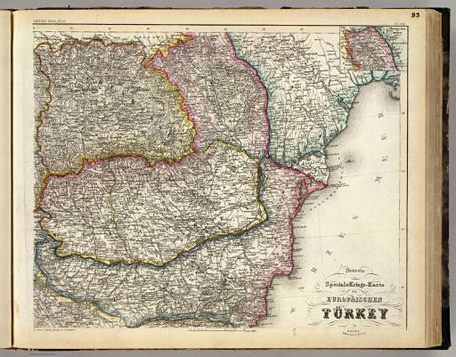 Meyer's Großer Hand-Atlas
93. Europäische Türkey in IV Blättern, II. Section