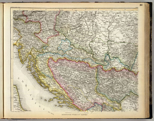 Meyer's Großer Hand-Atlas
94. Europäische Türkey in IV Blättern, I. Section