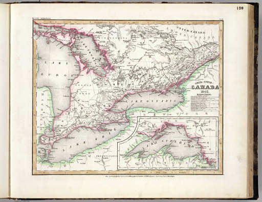 Meyer's Großer Hand-Atlas
130. Ober-(Upper-)Canada (1845)