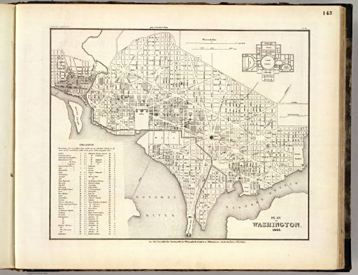 Meyer's Großer Hand-Atlas
143. Plan von Washington (1845)