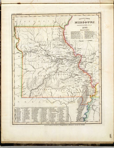 Meyer's Großer Hand-Atlas
157. Neueste Karte von Missouri (1845)