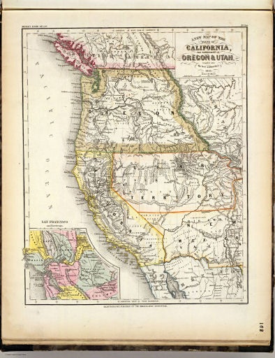 Meyer's Großer Hand-Atlas
162. A new map of the State of California, the Territories of Oregon & Utah (1852)