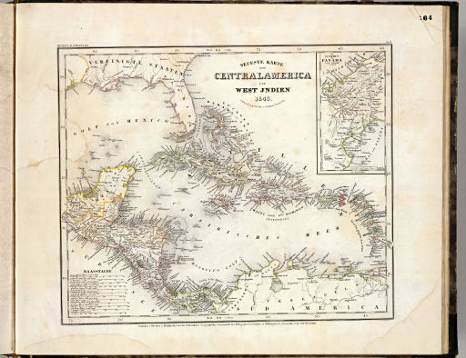 Meyer's Großer Hand-Atlas
164. Neueste Karte von Centralamerica und West Jndien (1843)