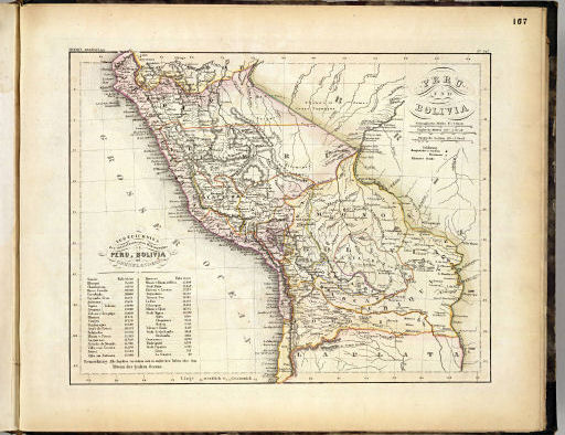 Meyer's Großer Hand-Atlas
167. Peru und Bolivia