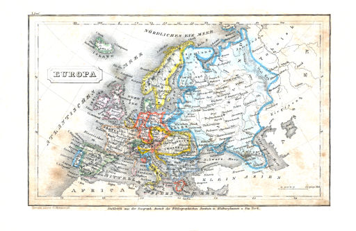 Meyer's Pfennig-Atlas (1834-1841)
8. Europa (Lief.&nbsp;I&nbsp;=&nbsp;1)