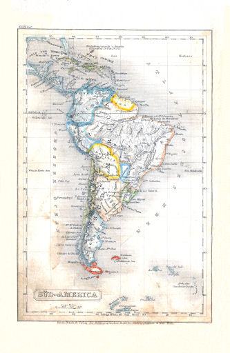 Meyer's Pfennig-Atlas (1834-1841)
11. Süd-America (Lief.&nbsp;XXXIV&nbsp;=&nbsp;34)