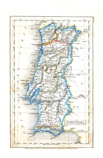 Meyer's Pfennig-Atlas (1834-1841)
13. Portugal (Lief.&nbsp;XXX&nbsp;=&nbsp;30)