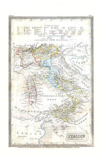 Meyer's Pfennig-Atlas (1834-1841)
16. Italien (Lief.&nbsp;IV&nbsp;=&nbsp;4)