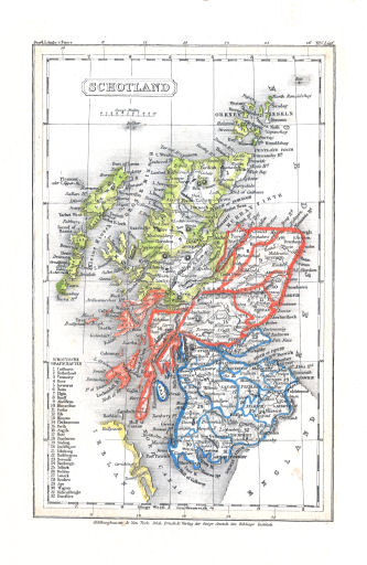 Meyer's Pfennig-Atlas (1834-1841)
21. Schottland (Lief.&nbsp;XIV&nbsp;=&nbsp;14)