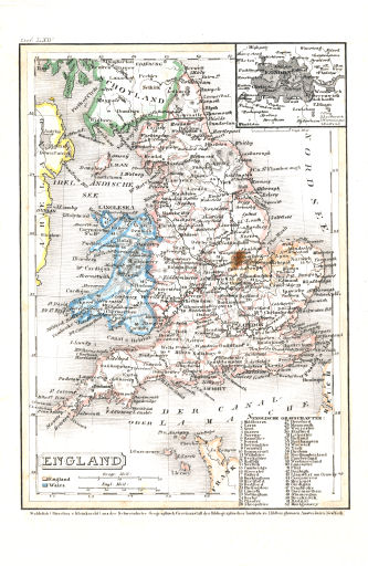 Meyer's Pfennig-Atlas (1834-1841)
22. England (Lief.&nbsp;LXIV&nbsp;=&nbsp;64)