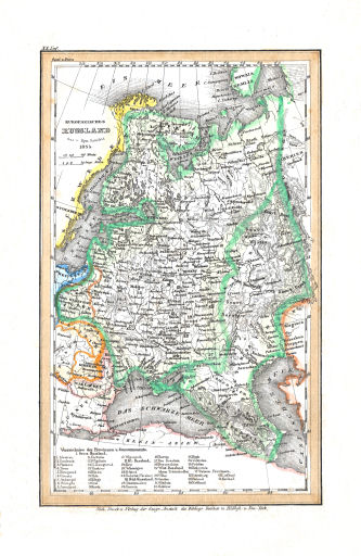 Meyer's Pfennig-Atlas (1834-1841)
24. Europaeisches Russland (Lief.&nbsp;XX&nbsp;=&nbsp;20, 1835)