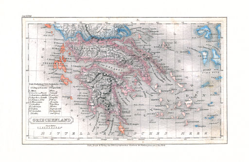 Meyer's Pfennig-Atlas (1834-1841)
25. Griechenland (Lief.&nbsp;XXVIII&nbsp;=&nbsp;28)