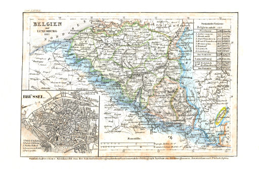Meyer's Pfennig-Atlas (1834-1841)
29. Belgien (Lief.&nbsp;LXXXX&nbsp;=&nbsp;90, 1837)