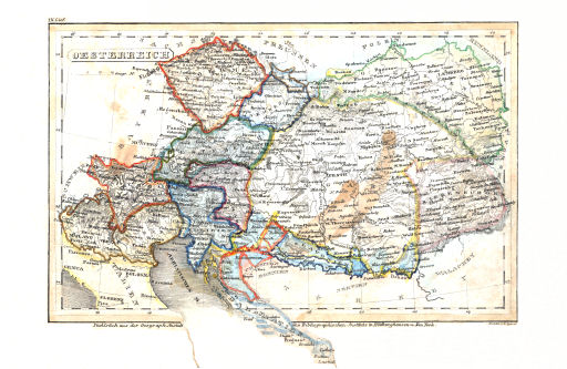 Meyer's Pfennig-Atlas (1834-1841)
31. Oesterreich (Lief.&nbsp;IX&nbsp;=&nbsp;9)