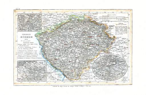 Meyer's Pfennig-Atlas (1834-1841)
32. Königreich Böhmen (Lief.&nbsp;IL&nbsp;=&nbsp;49, 1836)