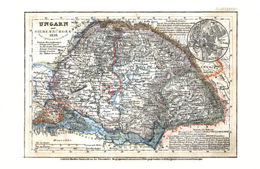 Meyer's Pfennig-Atlas (1834-1841)
34. Ungarn und Siebenbürgen (Lief.&nbsp;LXXXXVI&nbsp;=&nbsp;96, 1838)