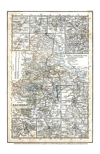 Meyer's Pfennig-Atlas (1834-1841)
42. Provinz Sachsen (Lief.&nbsp;LII&nbsp;=&nbsp;52)