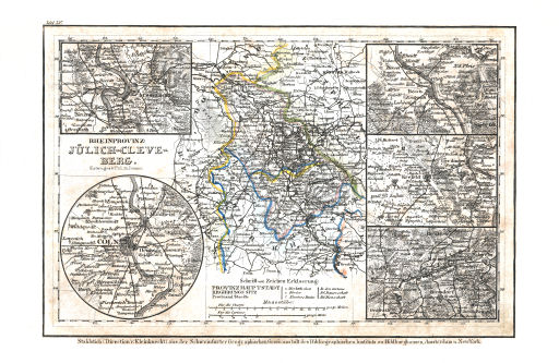 Meyer's Pfennig-Atlas (1834-1841)
43. Rheinprovinz: Jülich-Cleve-Berg (Lief.&nbsp;LV&nbsp;=&nbsp;55)