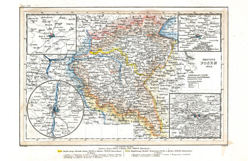 Meyer's Pfennig-Atlas (1834-1841)
48. Provinz Posen (Lief.&nbsp;CVII&nbsp;=&nbsp;107, 1839)