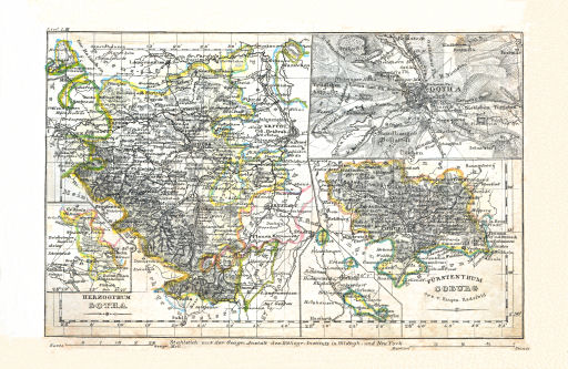 Meyer's Pfennig-Atlas (1834-1841)
62. Herzogthum Gotha (Lief.&nbsp;LIII&nbsp;=&nbsp;53)