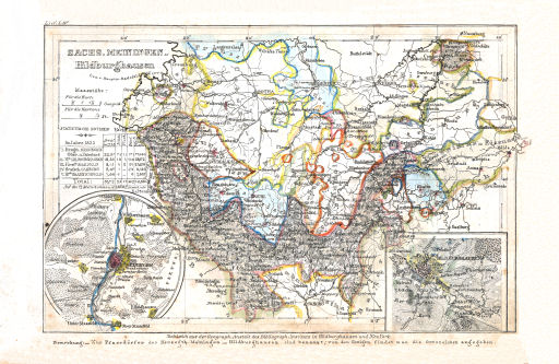 Meyer's Pfennig-Atlas (1834-1841)
63. Sachs. Meiningen-Hildburghausen (Lief.&nbsp;LIV&nbsp;=&nbsp;54)