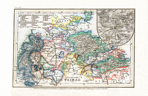 Meyer's Pfennig-Atlas (1834-1841)
64. Grossherzogth. Weimar (Lief.&nbsp;CIX&nbsp;=&nbsp;109)