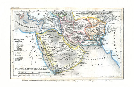 Meyer's Pfennig-Atlas (1834-1841)
84. Persien und Arabien (Lief.&nbsp;LXXXV&nbsp;=&nbsp;85)