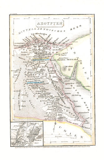 Meyer's Pfennig-Atlas (1834-1841)
85. Aegypten (Lief.&nbsp;XXXXI&nbsp;=&nbsp;41)