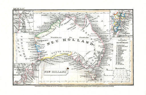 Meyer's Pfennig-Atlas (1834-1841)
86. Neu Holland (Lief.&nbsp;XXVI&nbsp;=&nbsp;26)