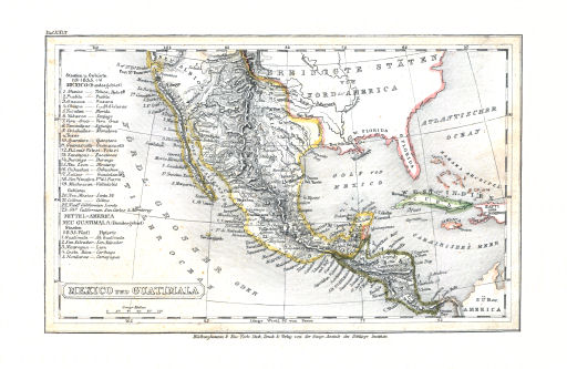 Meyer's Pfennig-Atlas (1834-1841)
93. Mexico und Guatimala (Lief.&nbsp;XXIX&nbsp;=&nbsp;29)