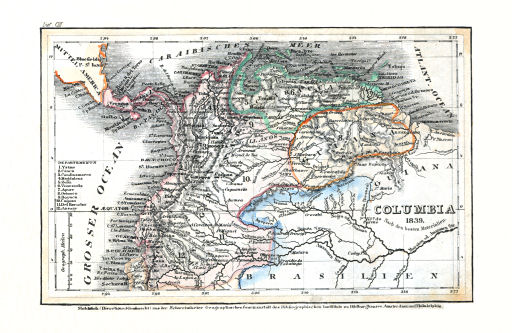 Meyer's Pfennig-Atlas (1834-1841)
96. Columbia (Lief.&nbsp;CIII&nbsp;=&nbsp;103, 1839)