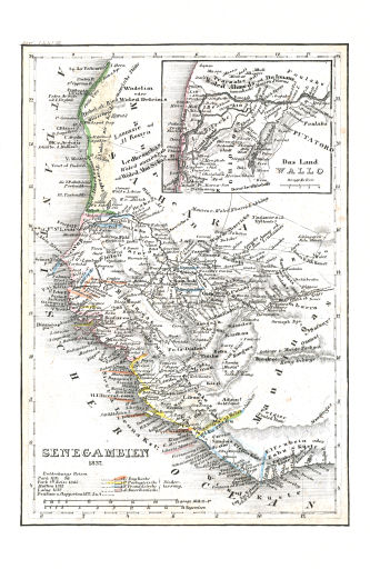Meyer's Pfennig-Atlas (1834-1841)
100. Senegambien (Lief.&nbsp;LXXVIII&nbsp;=&nbsp;78, 1837)