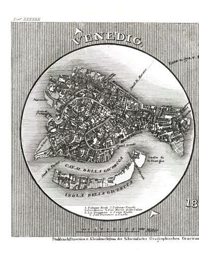 Meyer's Pfennig-Atlas (1834-1841)
107. Venedig, Mantua (Lief.&nbsp;LXXXXII&nbsp;=&nbsp;92, 1838)