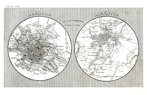 Meyer's Pfennig-Atlas (1834-1841)
109. Breslau, Liegnitz (Lief.&nbsp;LXIX&nbsp;=&nbsp;69)
