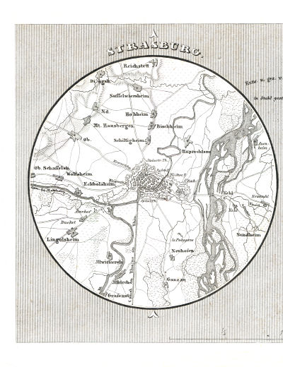 Meyer's Pfennig-Atlas (1834-1841)
111. Strasburg, Basel (Lief.&nbsp;LXXXI&nbsp;=&nbsp;81)