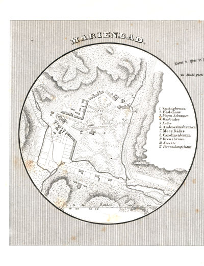 Meyer's Pfennig-Atlas (1834-1841)
114. Marienbad, Teplitz (Lief.&nbsp;LXXXII&nbsp;=&nbsp;82)