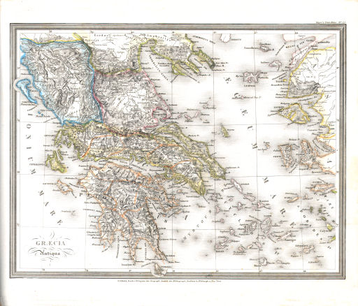 Meyer's Universal-Atlas (1830-1840)
4. Graecia Antiqua (Nº&nbsp;51)