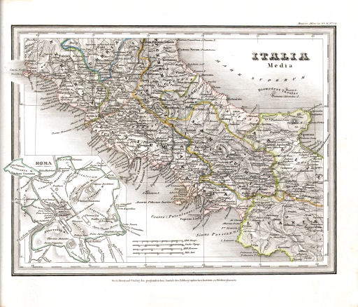Meyer's Universal-Atlas (1830-1840)
9. Italia media (Nº&nbsp;38)