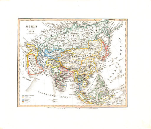 Meyer's Universal-Atlas (1830-1840)
20. Asien (Nº&nbsp;11, 1831)