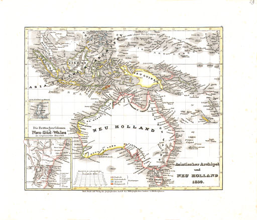 Meyer's Universal-Atlas (1830-1840)
23. Asiatischer Archipel und Neu Holland (Nº&nbsp;4, 1830)