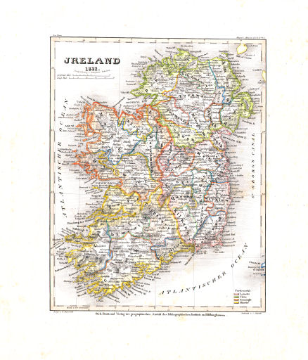 Meyer's Universal-Atlas (1830-1840)
32. Ireland (Nº&nbsp;24, 1832)