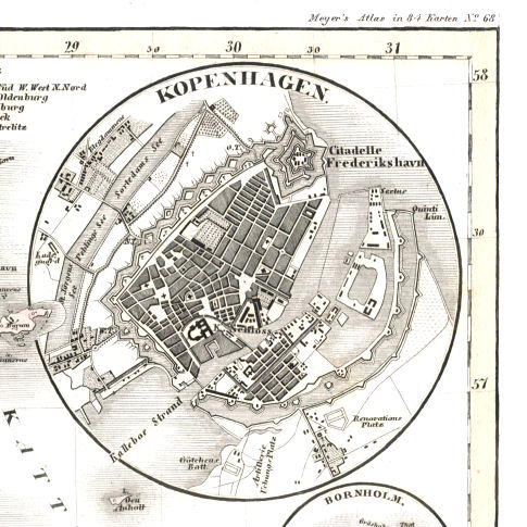 Meyer's Universal-Atlas (1830-1840)
34b. Kopenhagen