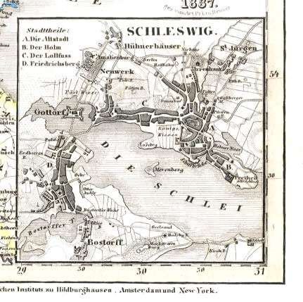 Meyer's Universal-Atlas (1830-1840)
34d. Schleswig