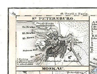 Meyer's Universal-Atlas (1830-1840)
37a. St. Petersburg