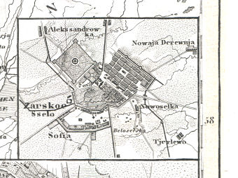 Meyer's Universal-Atlas (1830-1840)
40a. Zarskoe Sselo
