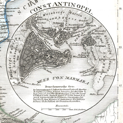 Meyer's Universal-Atlas (1830-1840)
42a. Constantinopel