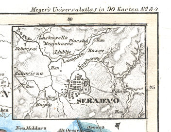 Meyer's Universal-Atlas (1830-1840)
43a. Serajevo