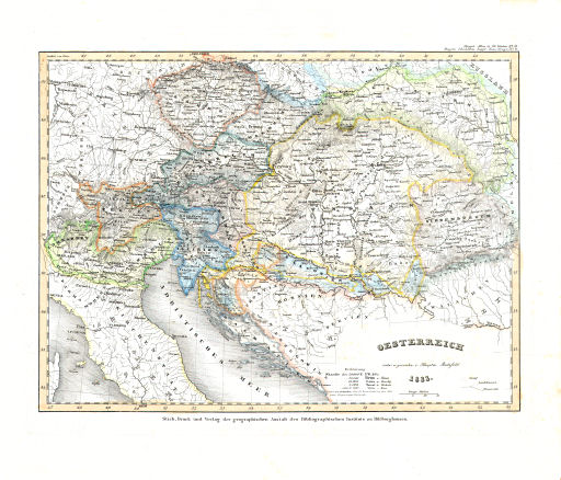 Meyer's Universal-Atlas (1830-1840)
45. Oesterreich (Nº&nbsp;41, 1833)